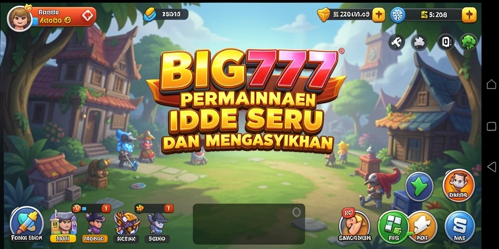 Tampilan menarik dari gameplay BIG777 menampilkan mekanisme Idle yang memukau.