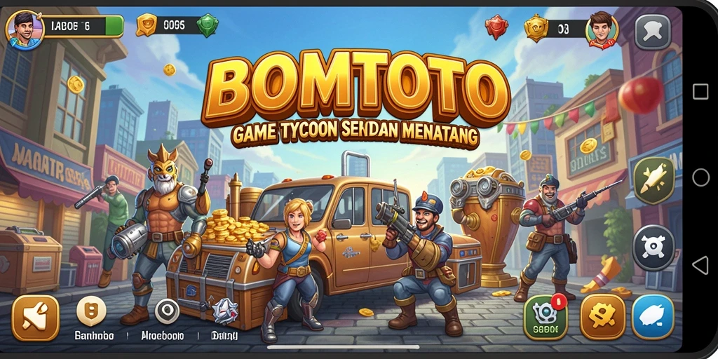 Gameplay menarik dalam BOMTOTO dengan elemen Tycoon yang menantang.