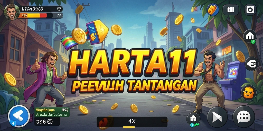 Gambaran menakjubkan gameplay HARTA11 yang memikat dan menarik.