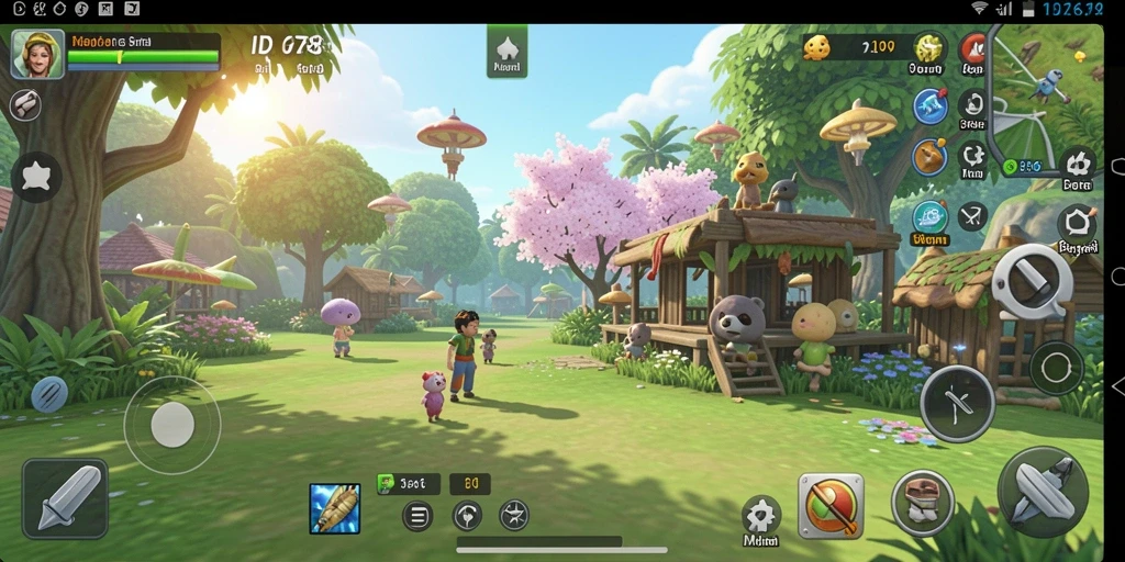 Tampilan gameplay ID678 yang penuh warna dan menarik.