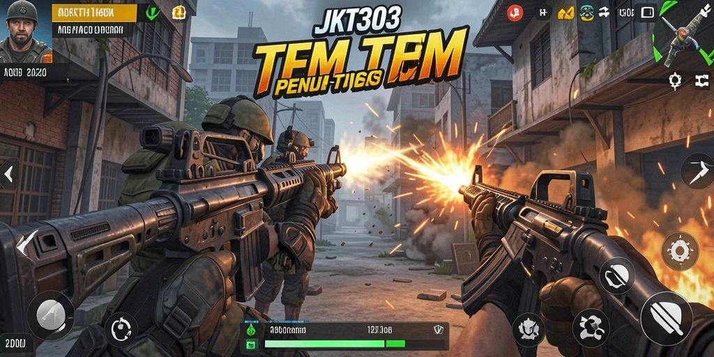 Tampilan menarik dari gameplay JKT303 yang penuh aksi.
