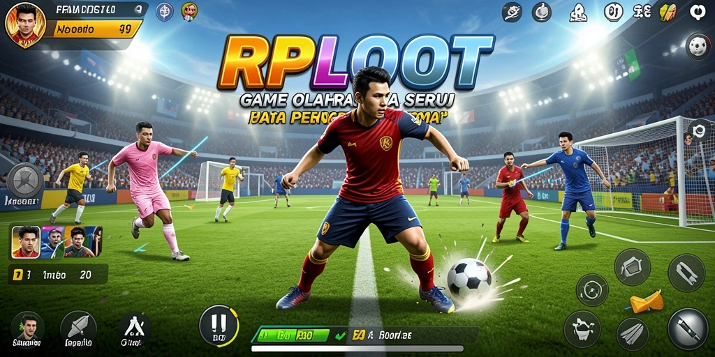 Tampilan gameplay RPLOOT yang intens dan menegangkan.