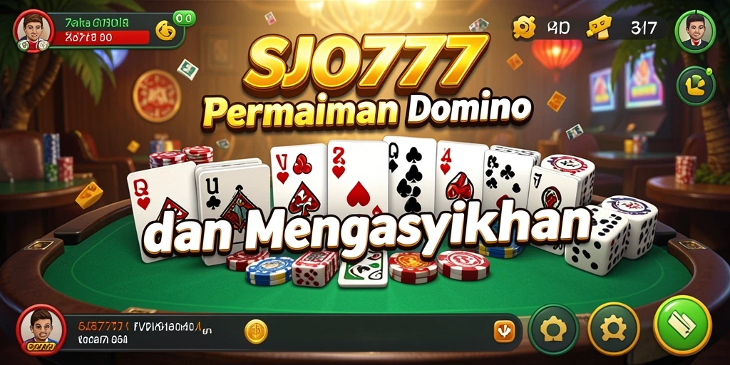 Tampilan gameplay SJO777 yang mengasyikkan dengan suasana kompetitif.