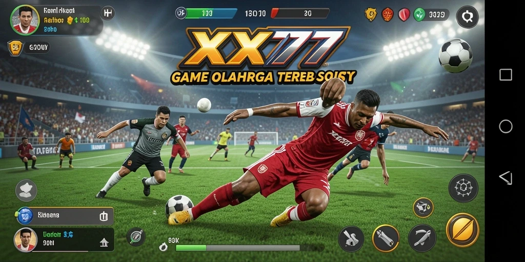 Gameplay menarik dari XXX777 dengan aksi olahraga yang seru.