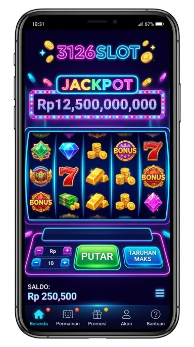 Halaman kategori aplikasi di 3126slot yang memudahkan pencarian.